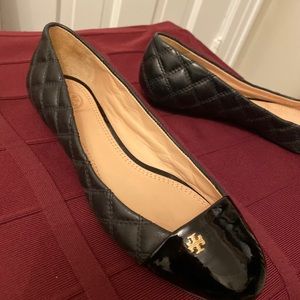 Tory Burch quilted flats